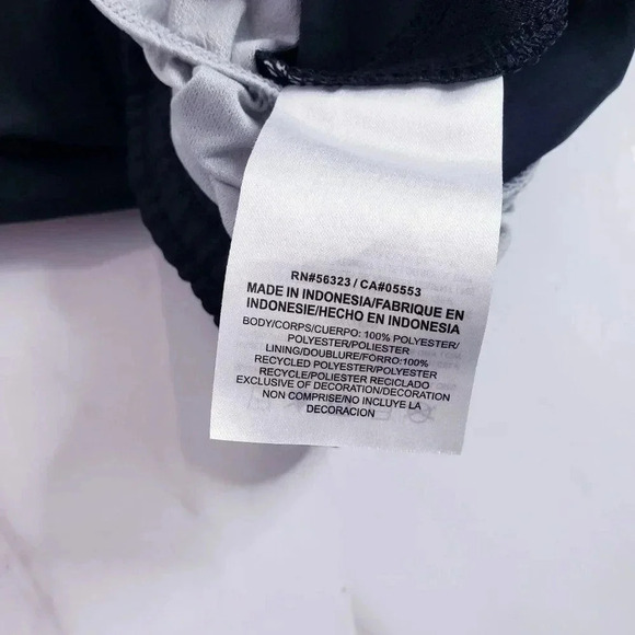 Nike Running Shorts Black Size X Small Built-In Brief Elastic Waist - Picture 8 of 9